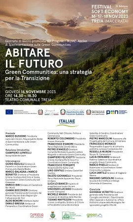 Treia Programma Giovedi 16 nov Festival Soft Economy 2023
