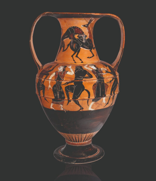 Etruschi a Bolzano. Nella mostra un mitico vaso di Nikosthenes
