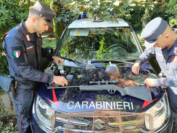 Operazione antibracconaggio “Pettirosso 2024” dei Carabinieri Forestali 