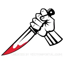 coltello insanguinato