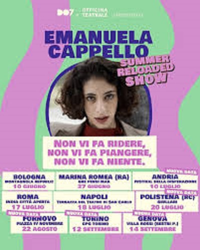 Fornovo Taro ride (e riflette) con l’irresistibile brio tragicomico di Emanuela Cappello