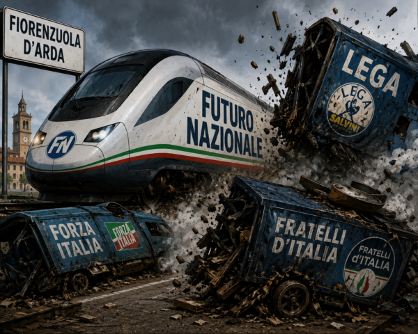 Fiorenzuola d’Arda, Futuro Nazionale rischia di estinguere la Lega e danneggiare Fdi