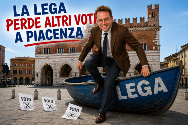 Piacenza, la Lega perde altri 119 voti
