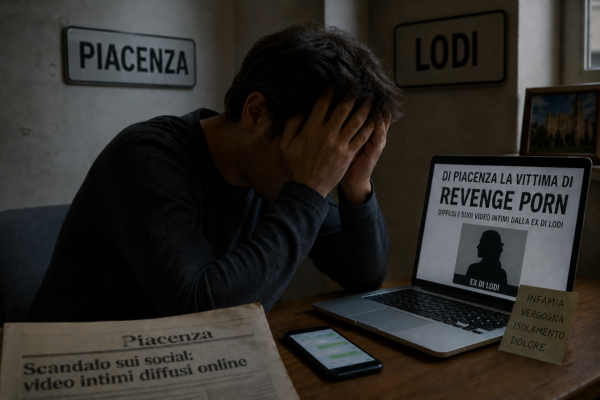 Piacenza, una donna di Lodi sotto processo per “revenge porn”