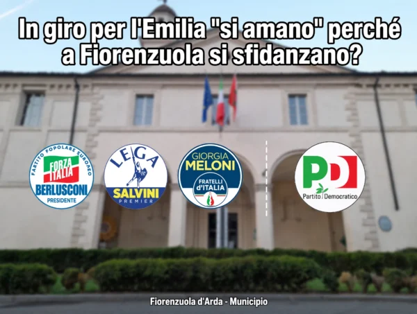 In giro per l’Emilia “si amano” perché a Fiorenzuola si sfidanzano?